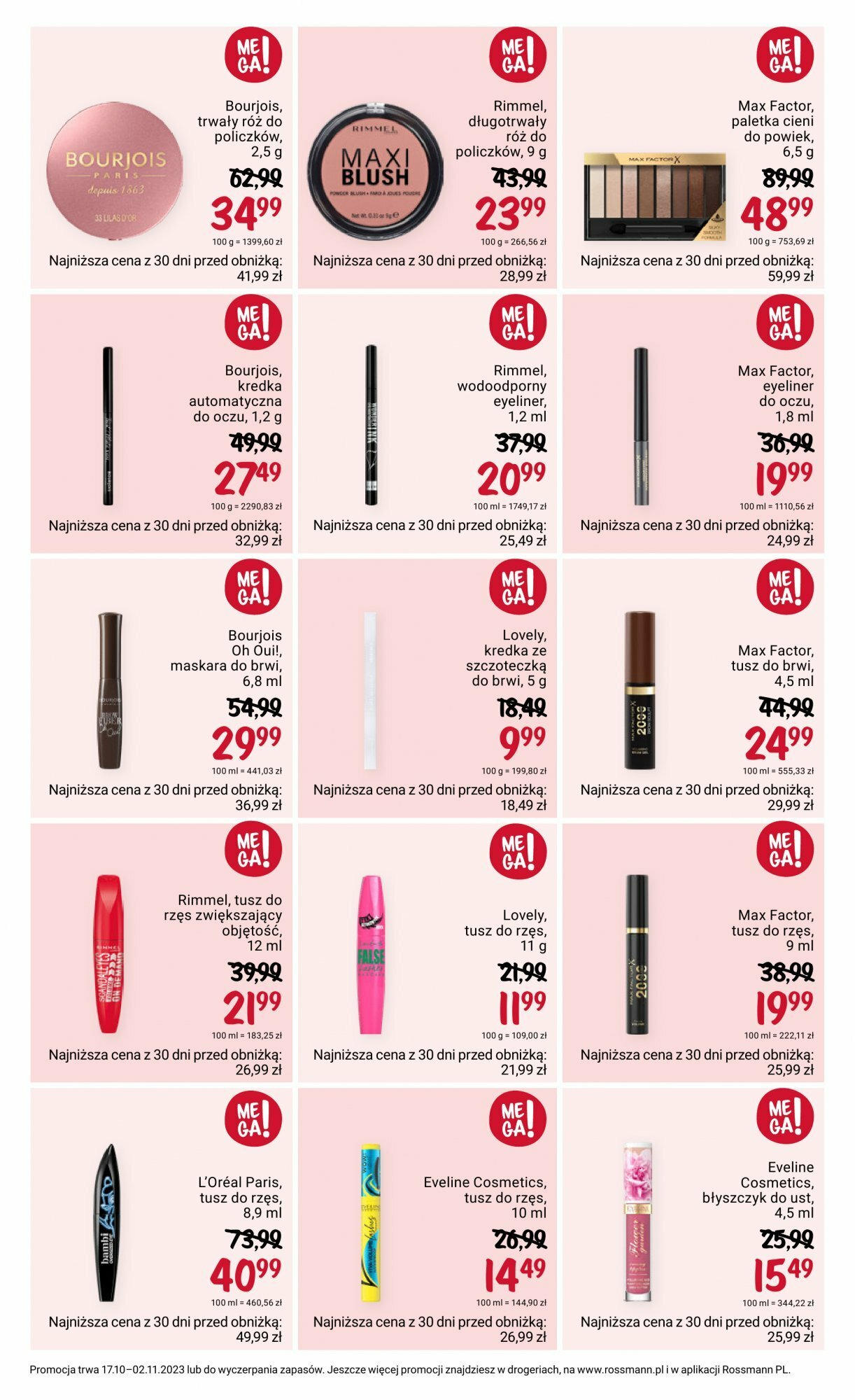 Rossmann gazetka ważna od 17.10.2023 do 02.11.2023 strona 10