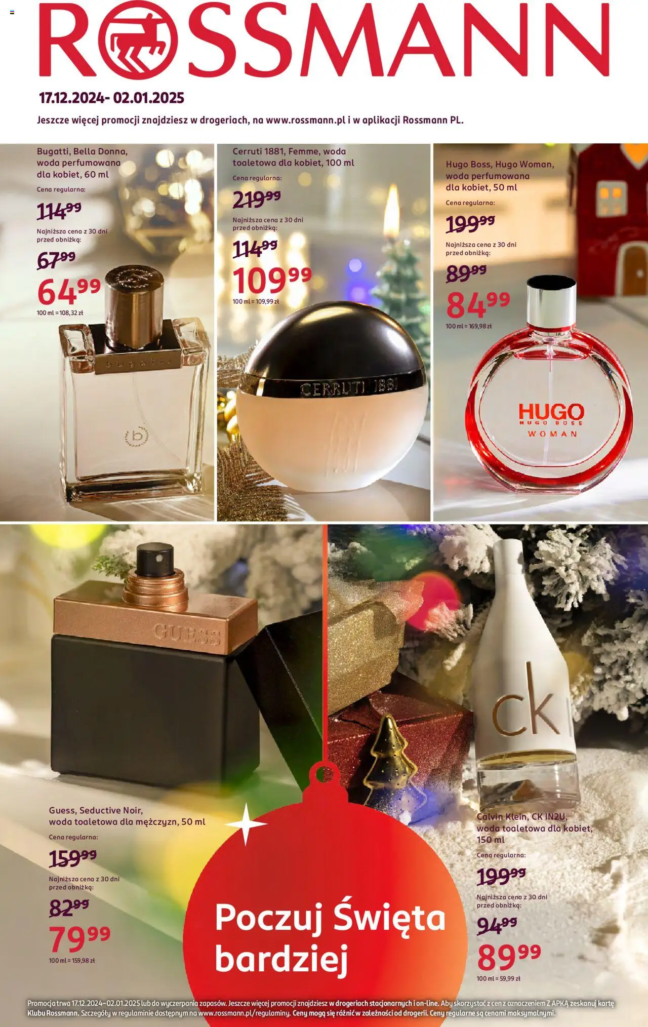 Rossmann gazetka ważna od 17.12.2024 do 02.01.2025 strona 1