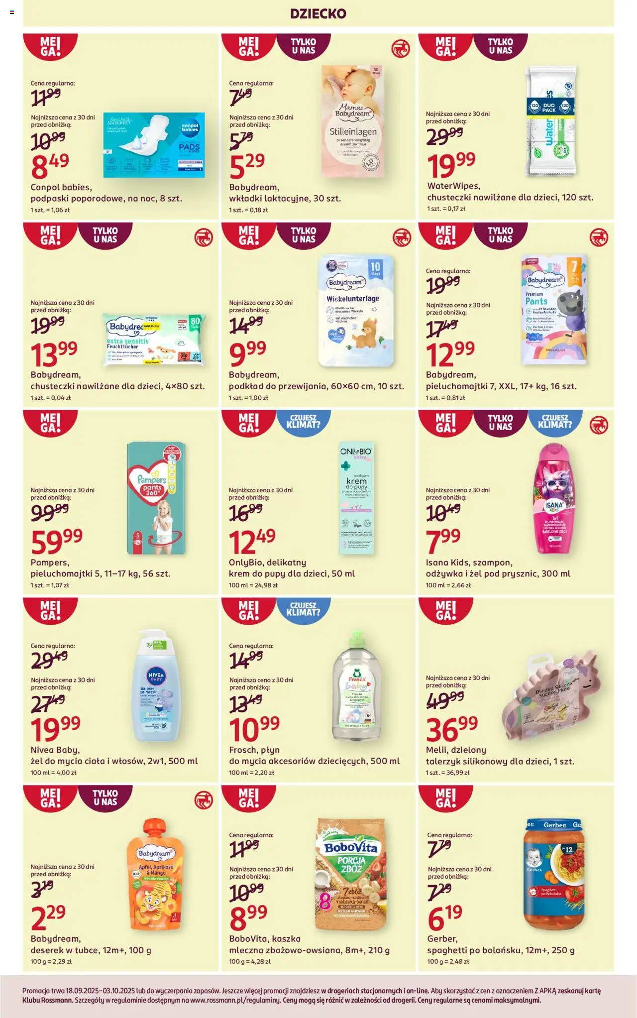 Rossmann gazetka ważna od 18.09.2025 do 03.10.2025 strona 12