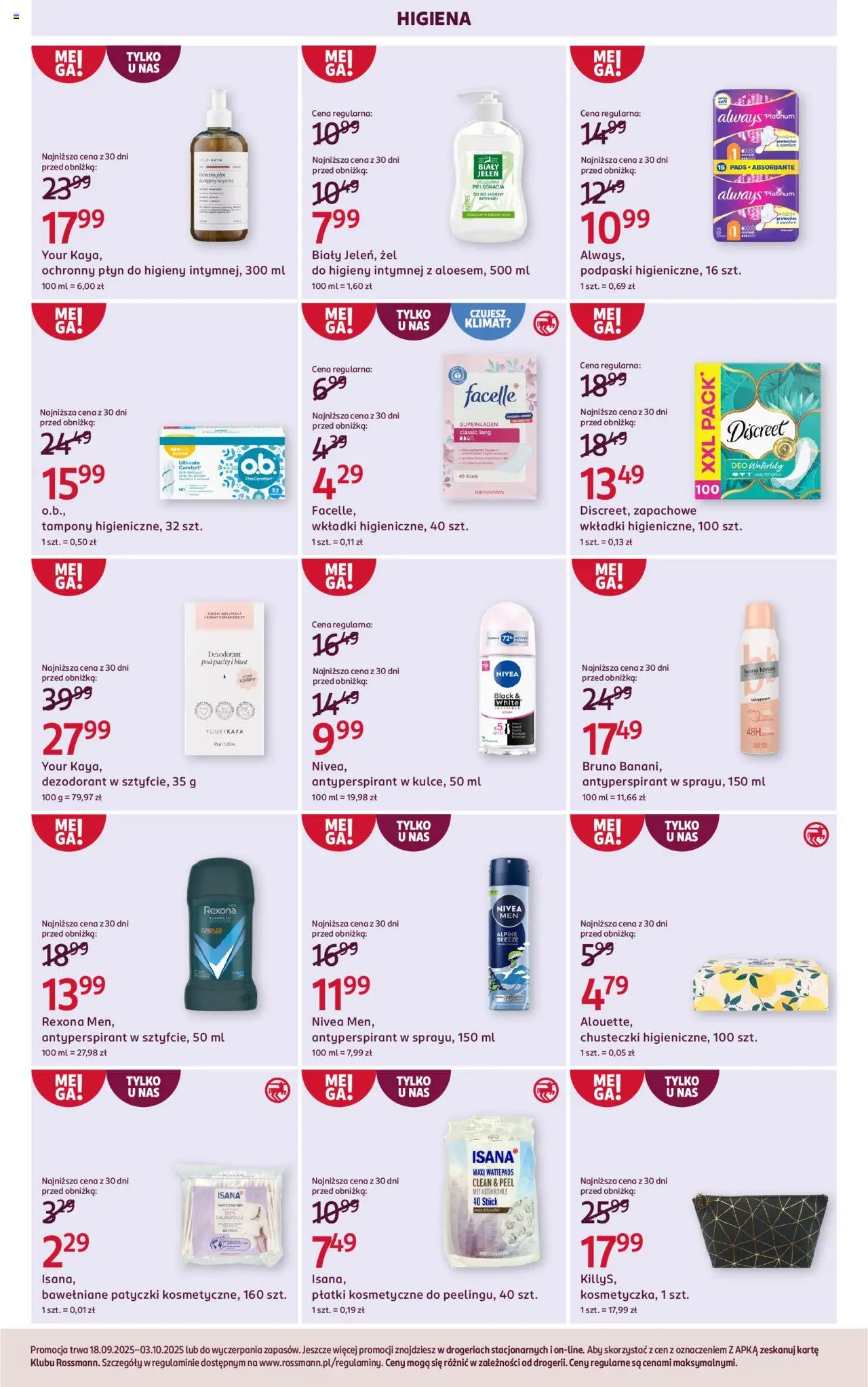 Rossmann gazetka ważna od 18.09.2025 do 03.10.2025 strona 4