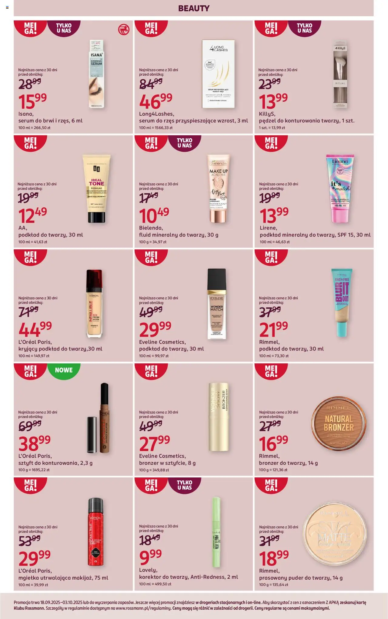 Rossmann gazetka ważna od 18.09.2025 do 03.10.2025 strona 9
