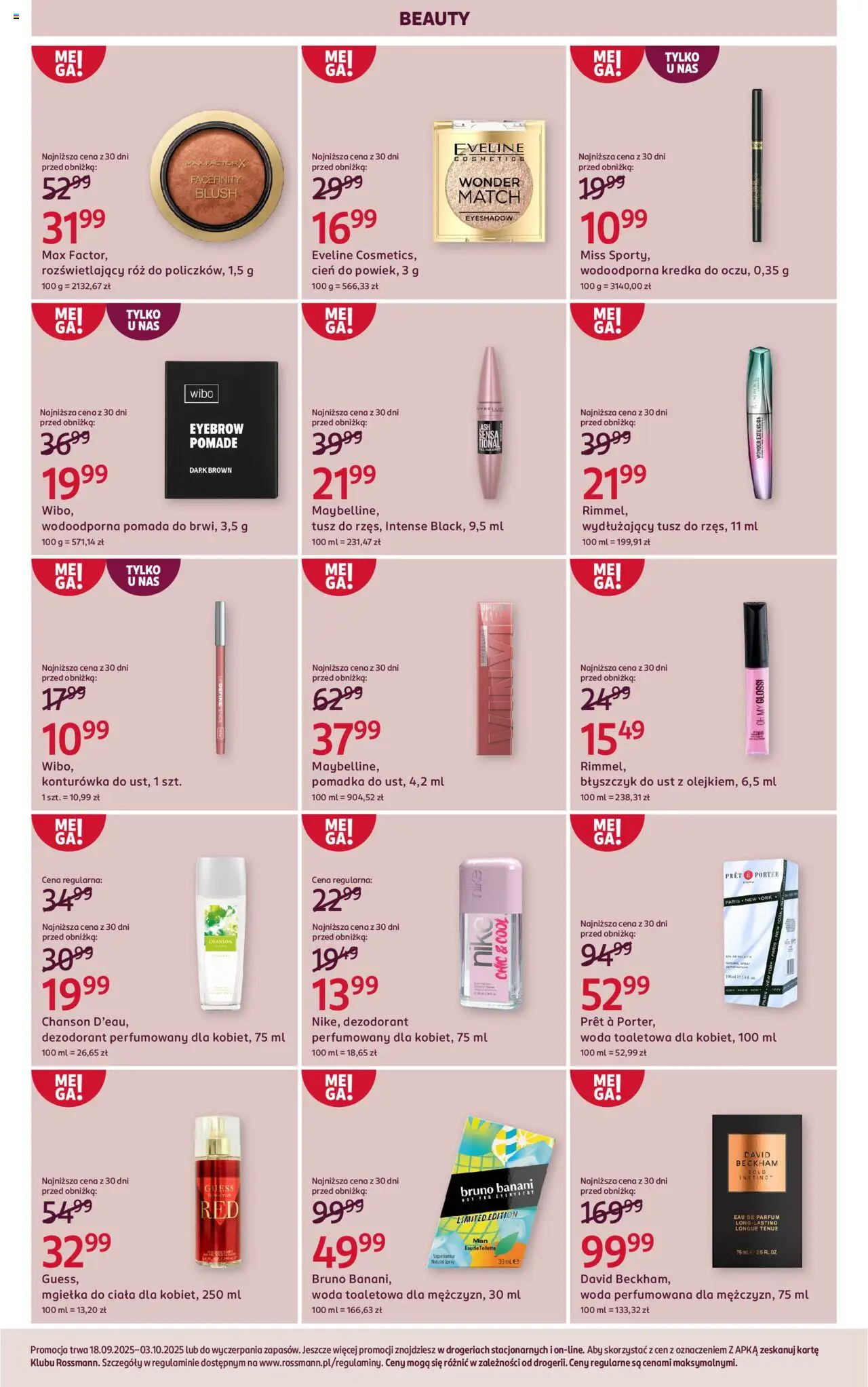 Rossmann gazetka ważna od 18.09.2025 do 03.10.2025 strona 10