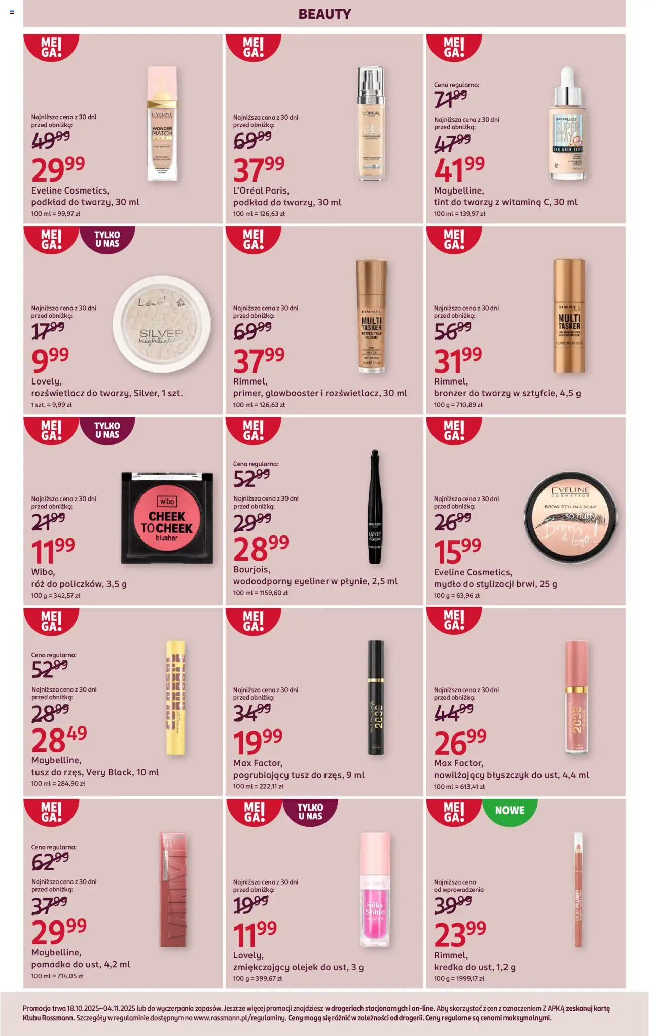 Rossmann gazetka ważna od 18.10.2025 do 04.11.2025 strona 4