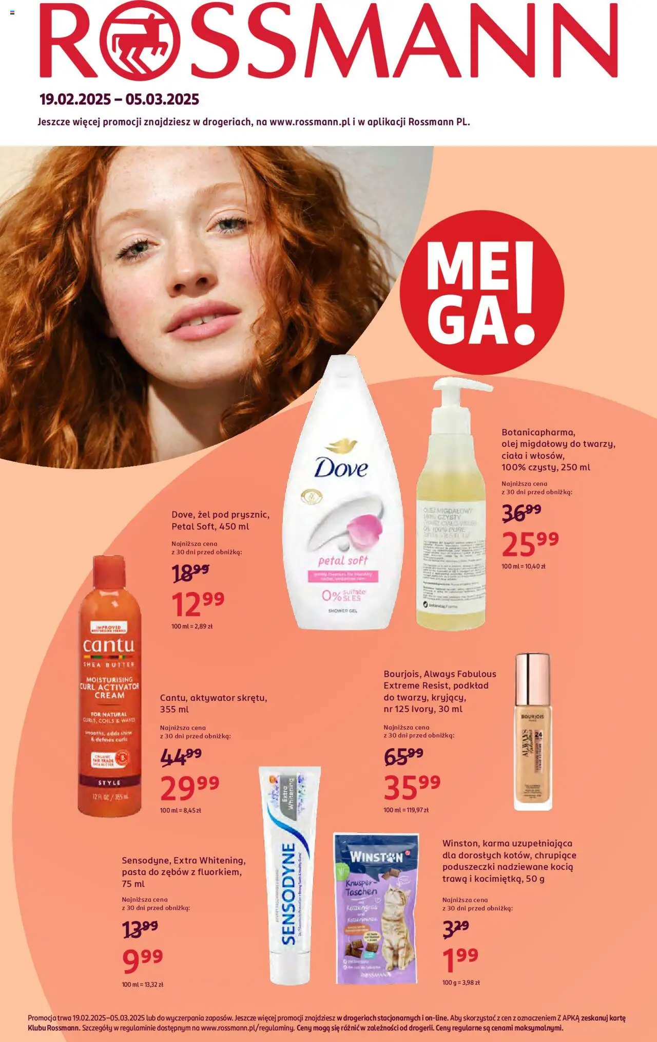 Rossmann gazetka ważna od 19.02.2025 do 05.03.2025 strona 1