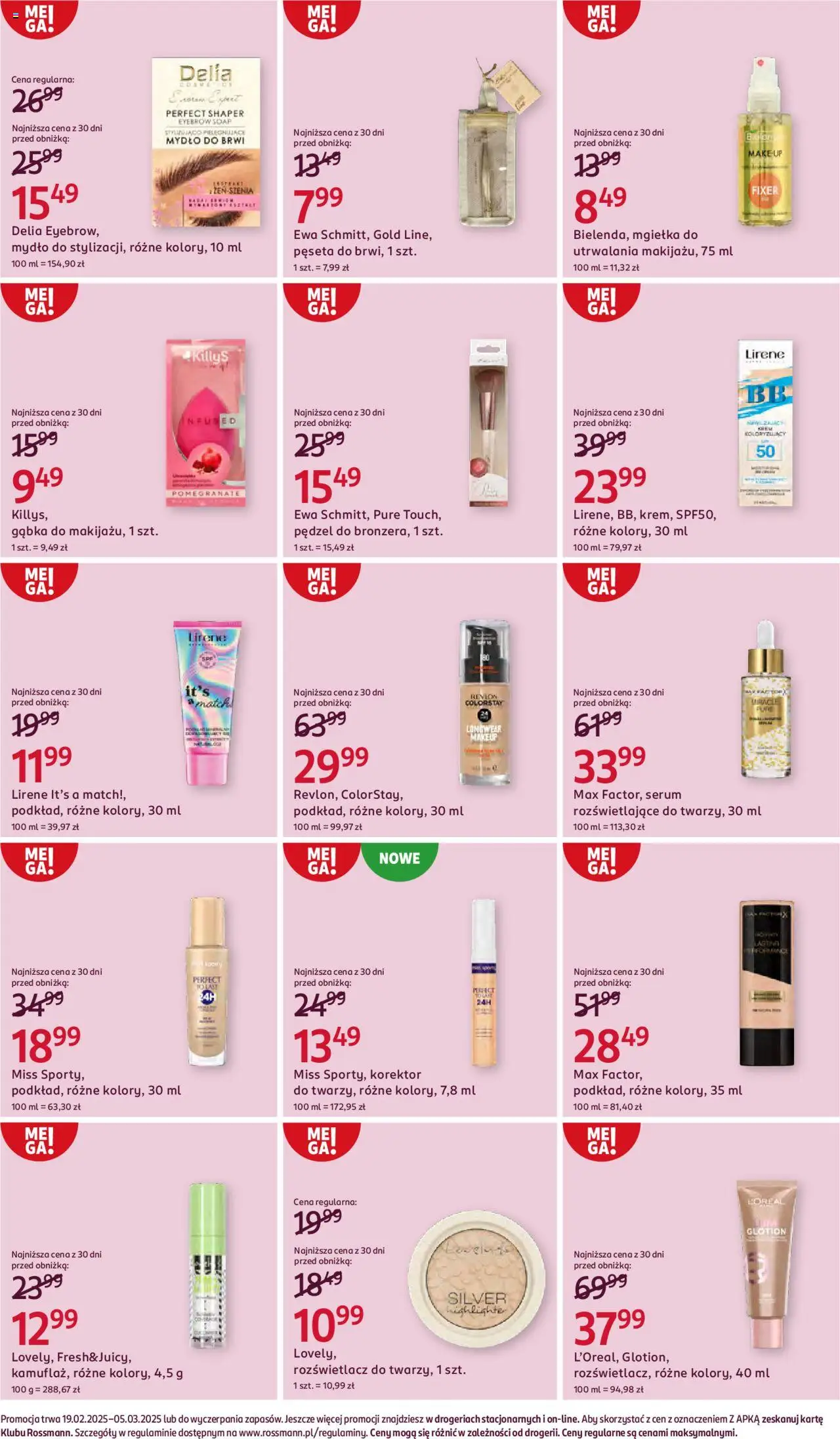 Rossmann gazetka ważna od 19.02.2025 do 05.03.2025 strona 3