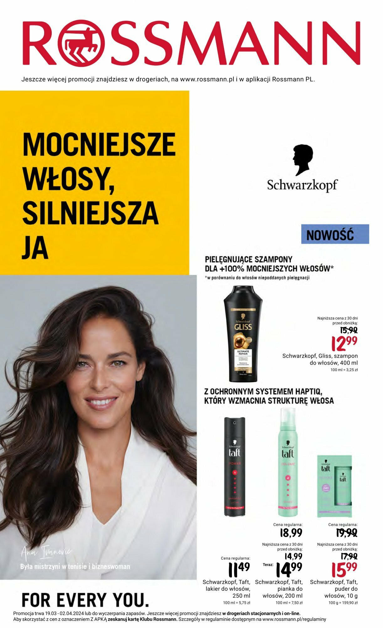 Rossmann gazetka ważna od 19.03.2024 do 02.04.2024 strona 14