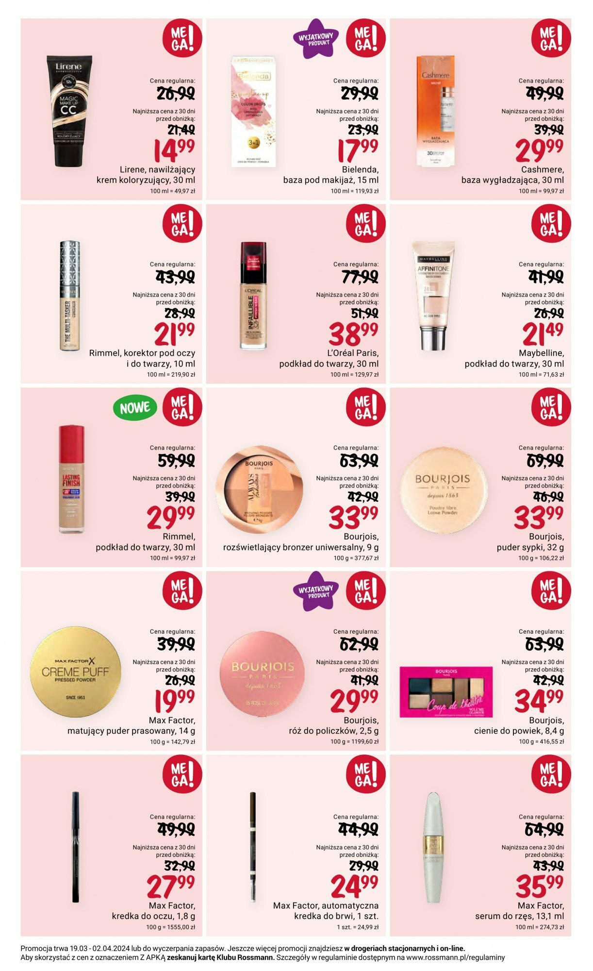 Rossmann gazetka ważna od 19.03.2024 do 02.04.2024 strona 4