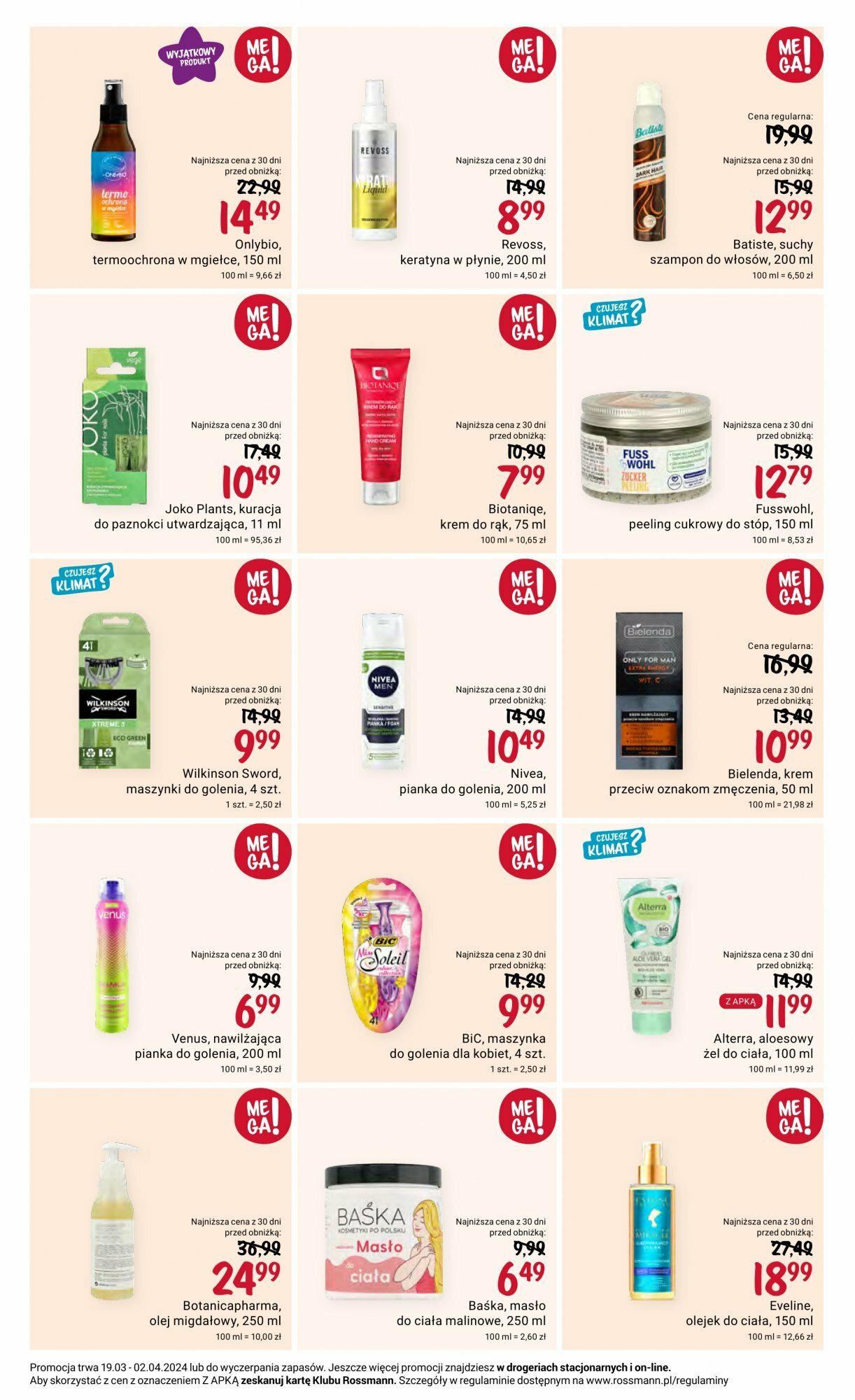 Rossmann gazetka ważna od 19.03.2024 do 02.04.2024 strona 9