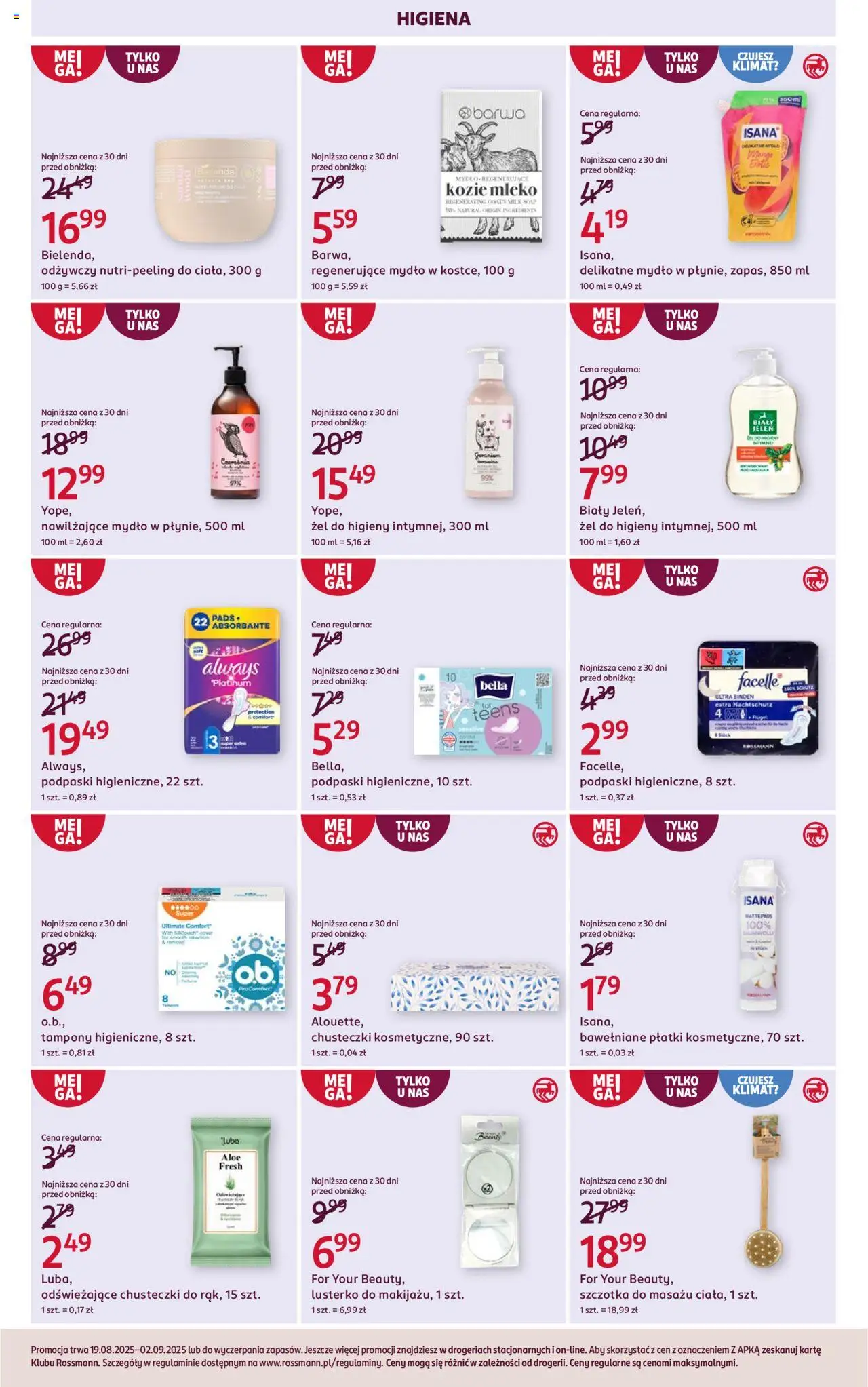 Rossmann gazetka ważna  od 19.08.2025 do 02.09.2025 strona 5