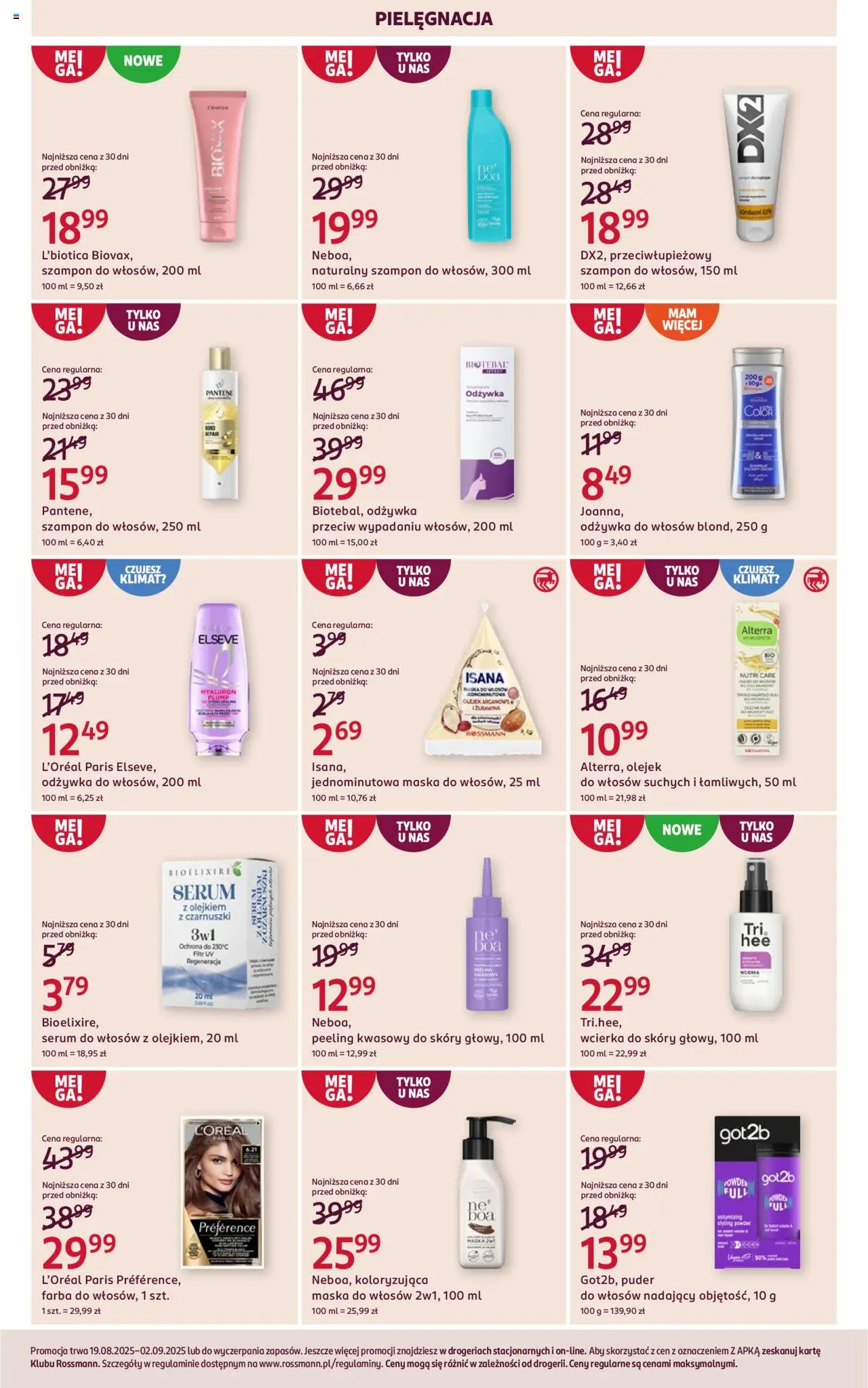 Rossmann gazetka ważna  od 19.08.2025 do 02.09.2025 strona 6