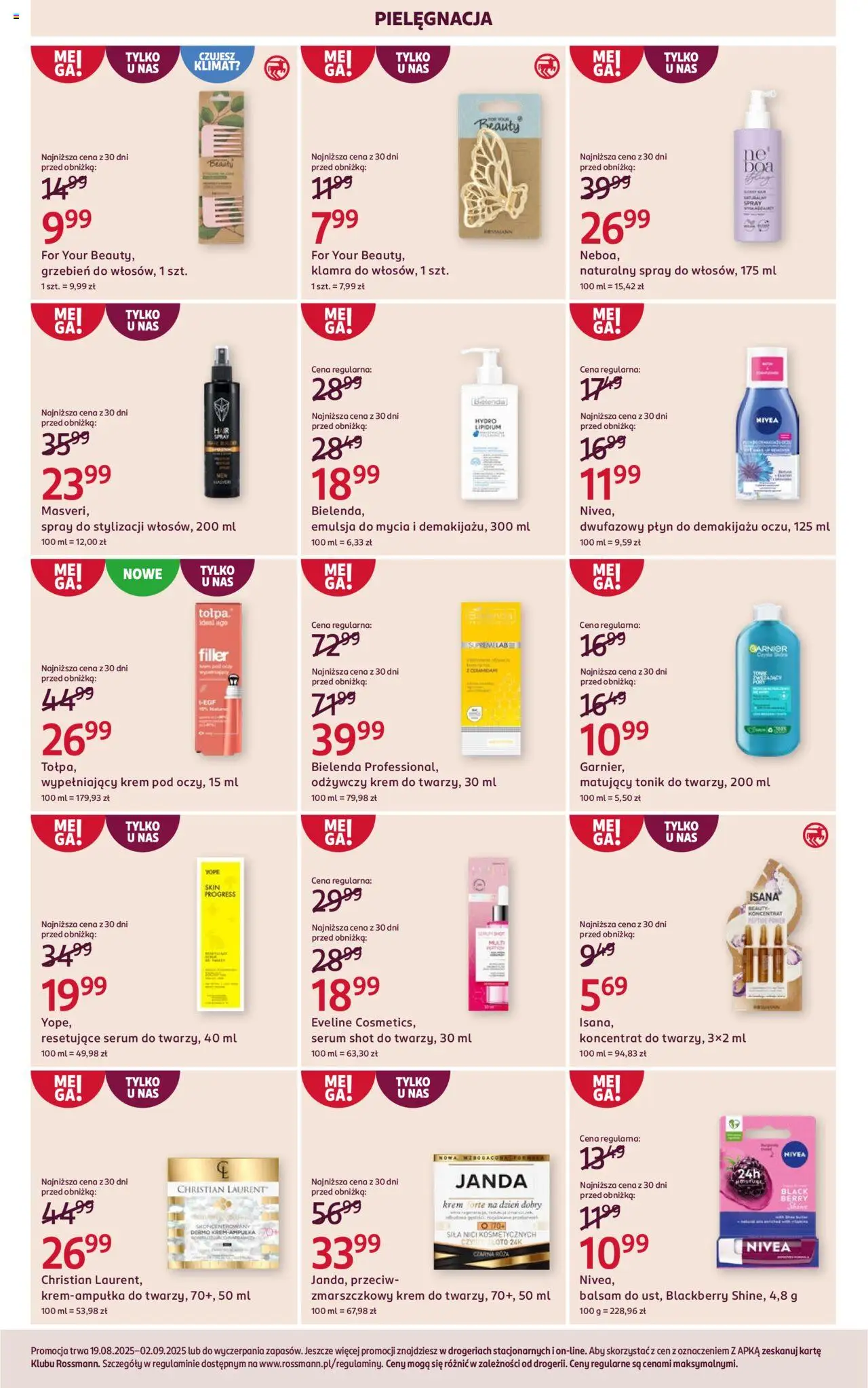 Rossmann gazetka ważna  od 19.08.2025 do 02.09.2025 strona 7
