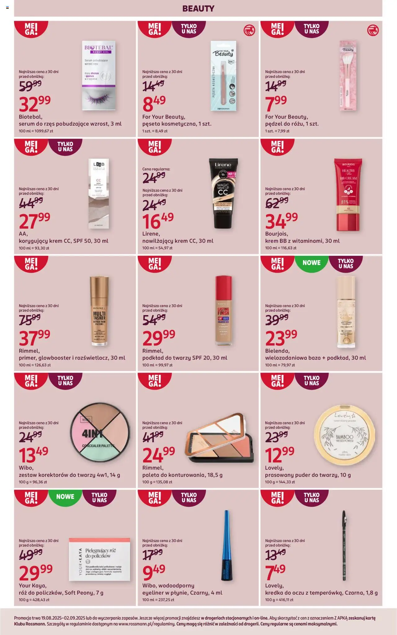 Rossmann gazetka ważna  od 19.08.2025 do 02.09.2025 strona 9