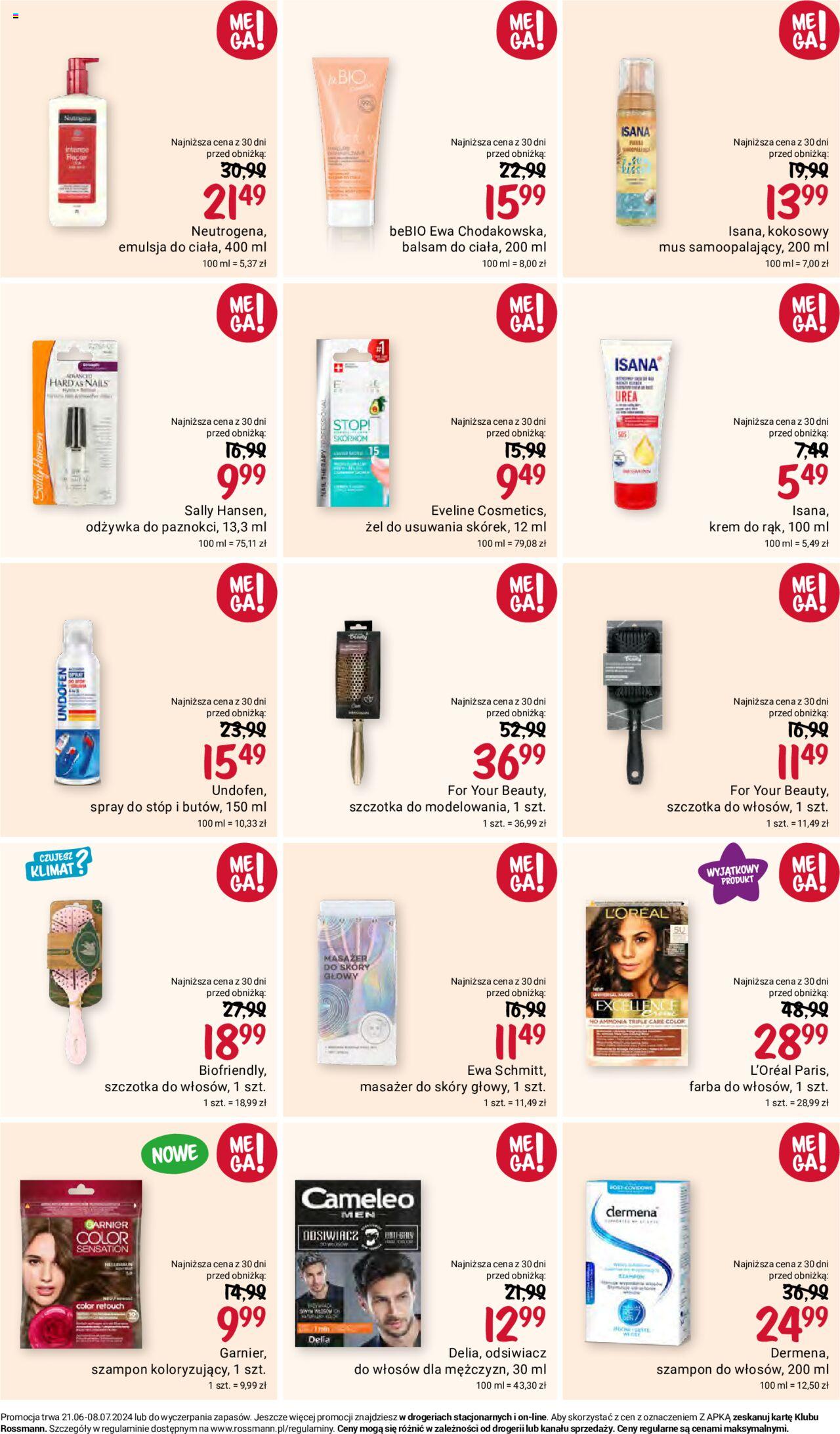 Rossmann gazetka ważna od  21.06.2024 do 08.07.2024 strona 9