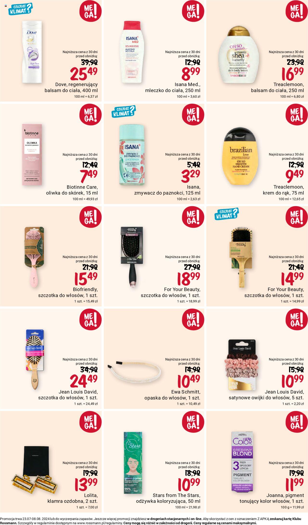 Rossmann gazetka ważna od 23.07.2024 do 08.08.2024 strona 2