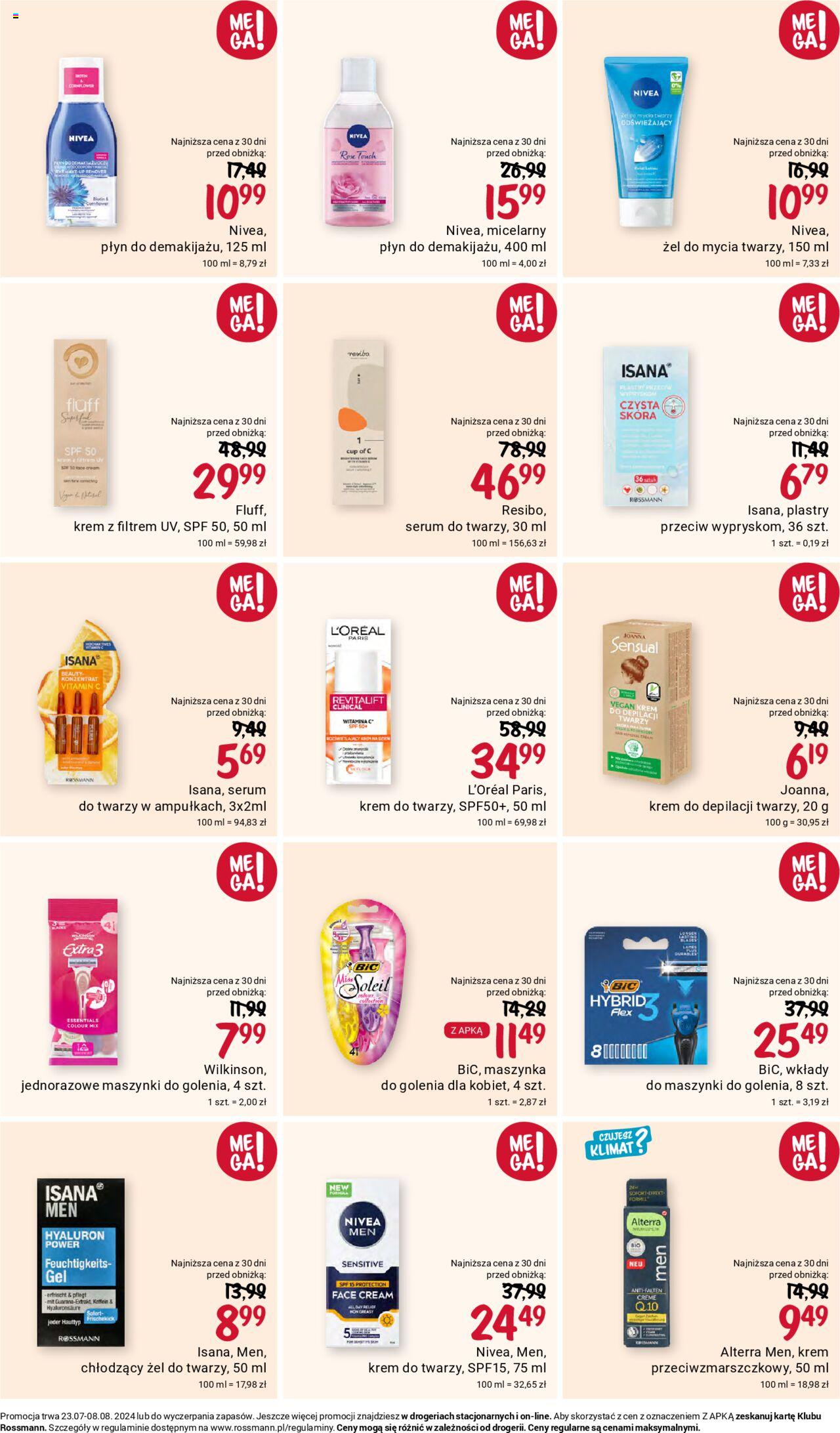 Rossmann gazetka ważna od 23.07.2024 do 08.08.2024 strona 4