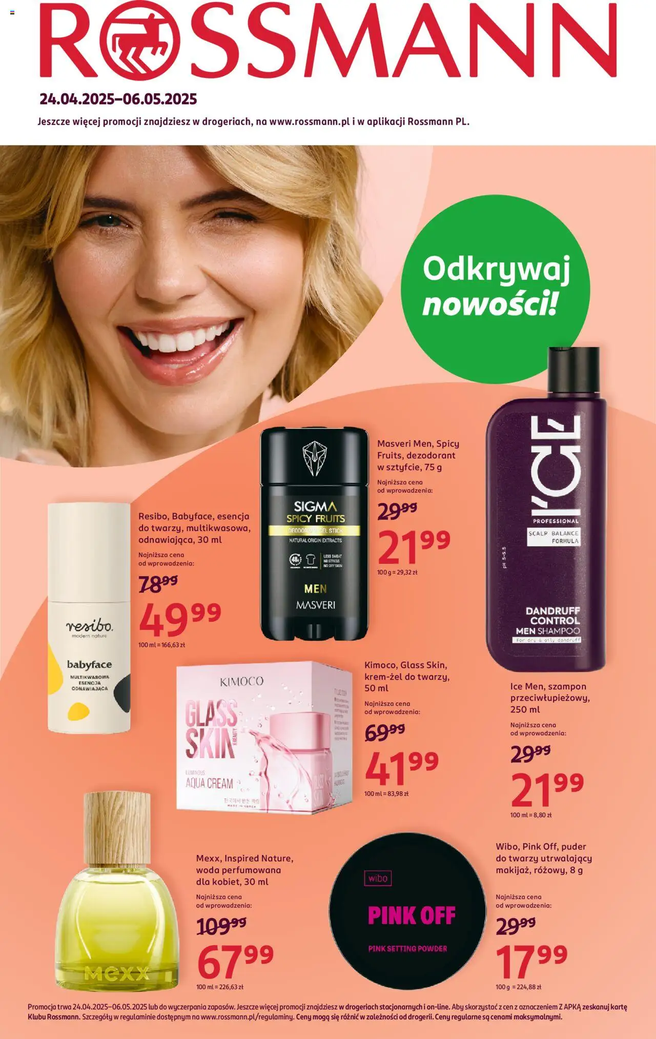 Rossmann gazetka ważna od 24.04.2025 do 06.05.2025 strona 1