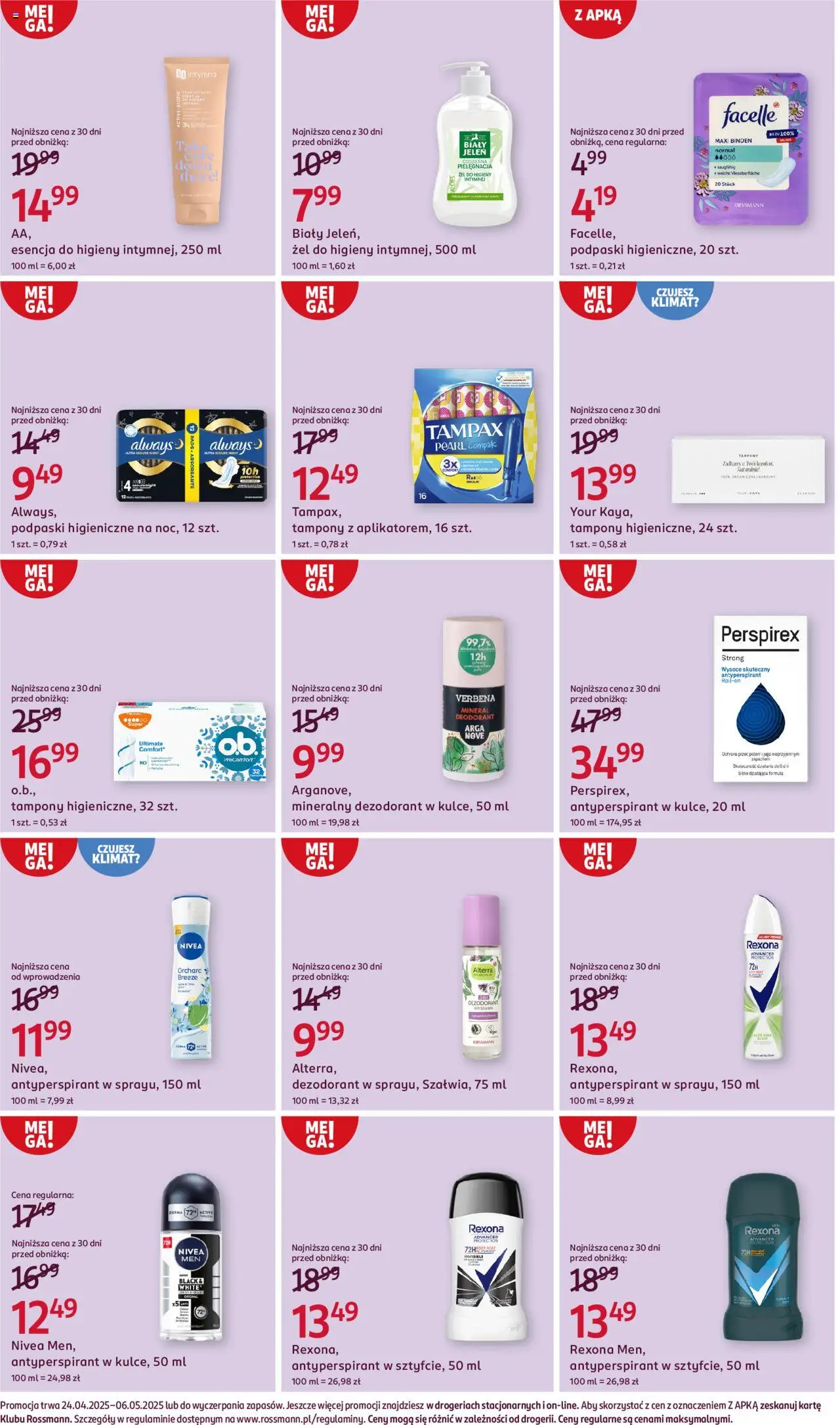 Rossmann gazetka ważna od 24.04.2025 do 06.05.2025 strona 4