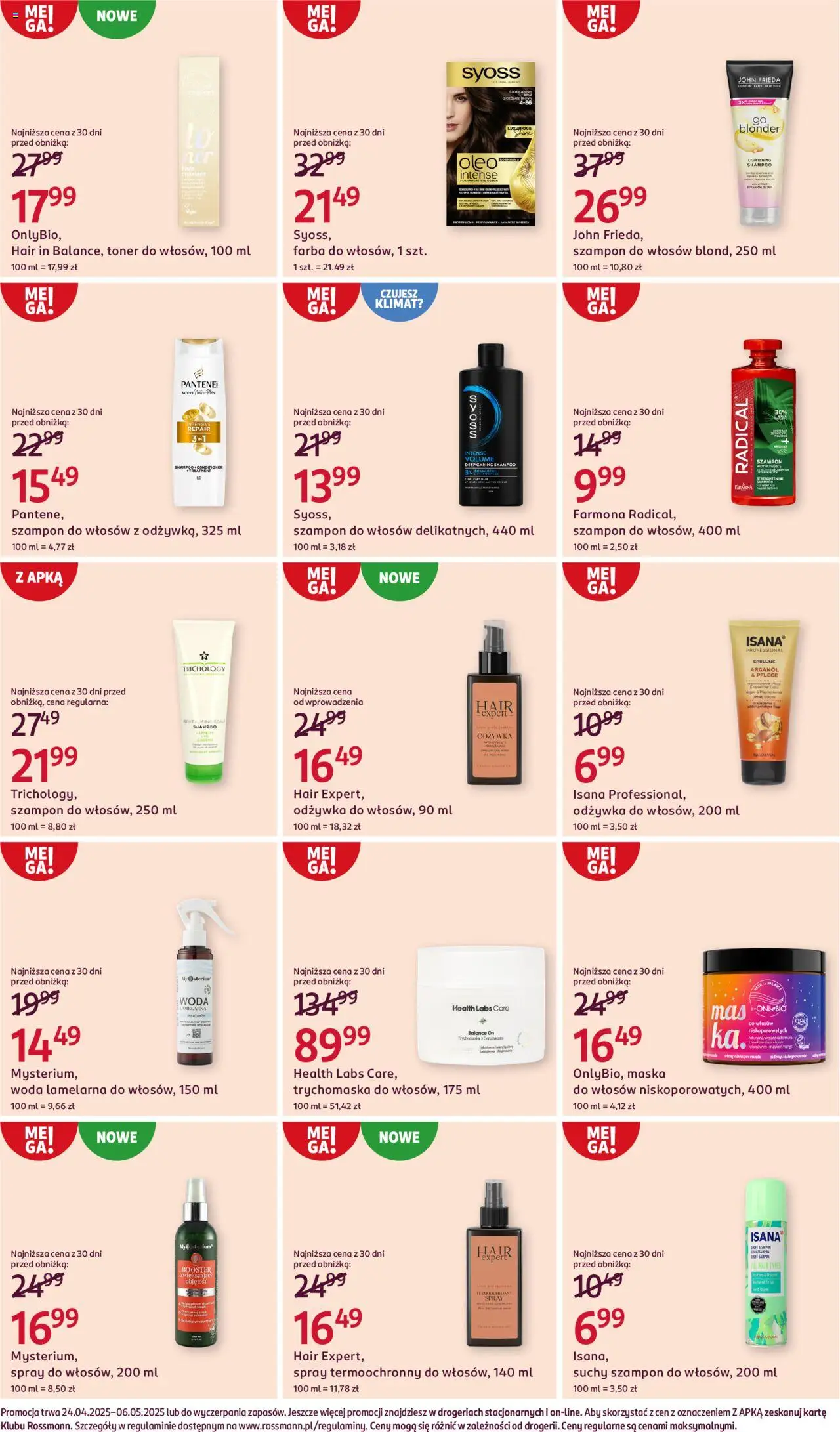 Rossmann gazetka ważna od 24.04.2025 do 06.05.2025 strona 9