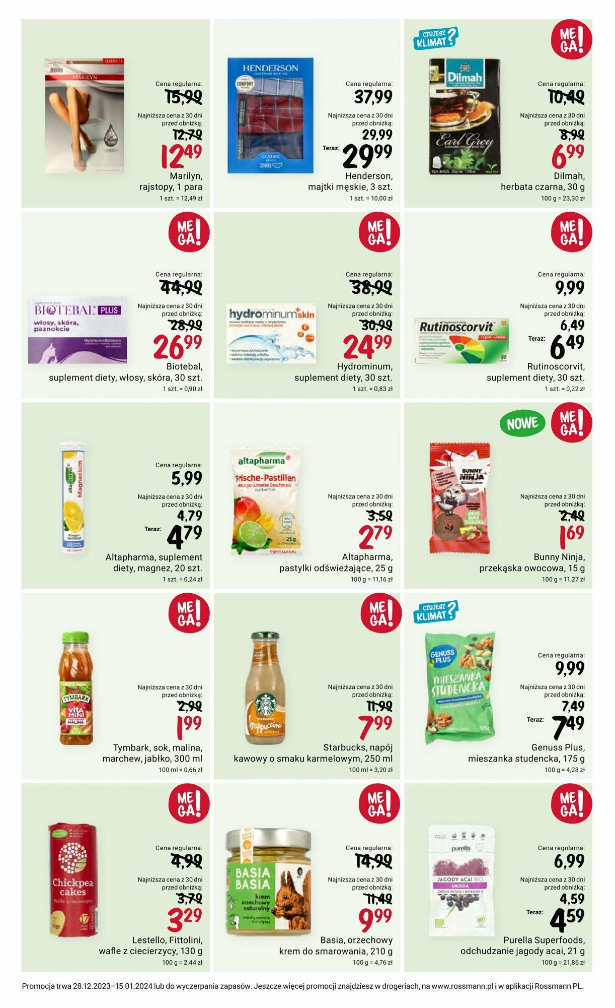 Rossmann gazetka ważna od 28.12.2023 do 15.01.2024 strona 11