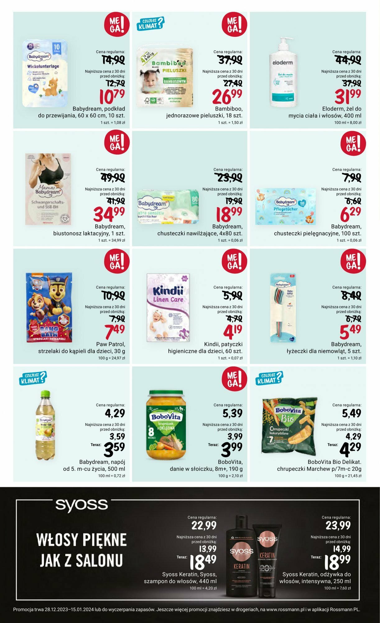 Rossmann gazetka ważna od 28.12.2023 do 15.01.2024 strona 12