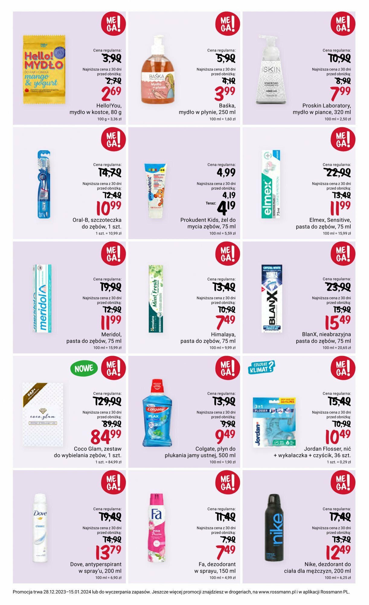 Rossmann gazetka ważna od 28.12.2023 do 15.01.2024 strona 4