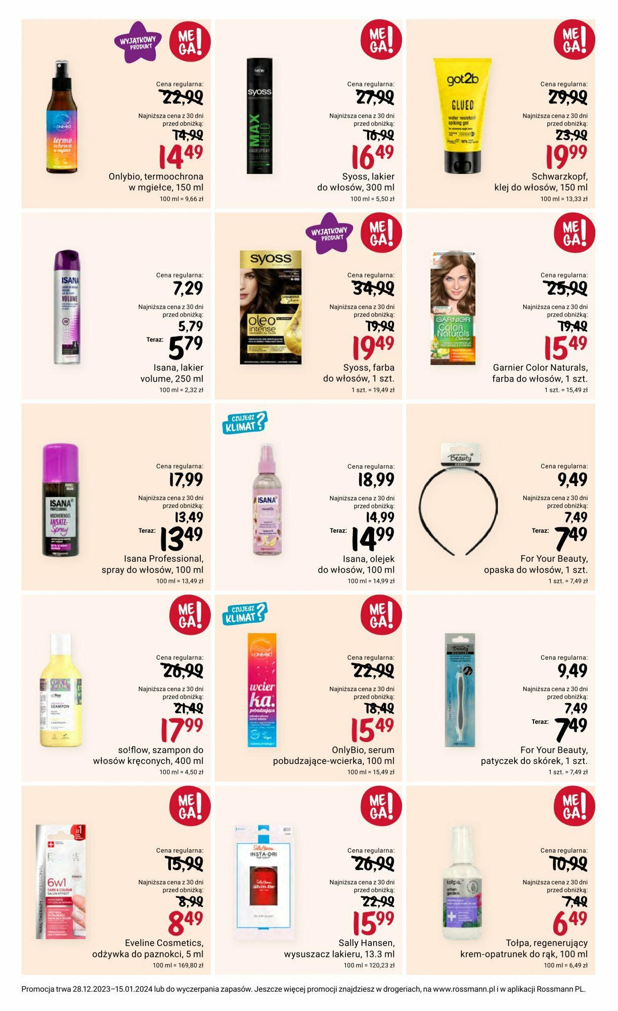 Rossmann gazetka ważna od 28.12.2023 do 15.01.2024 strona 6
