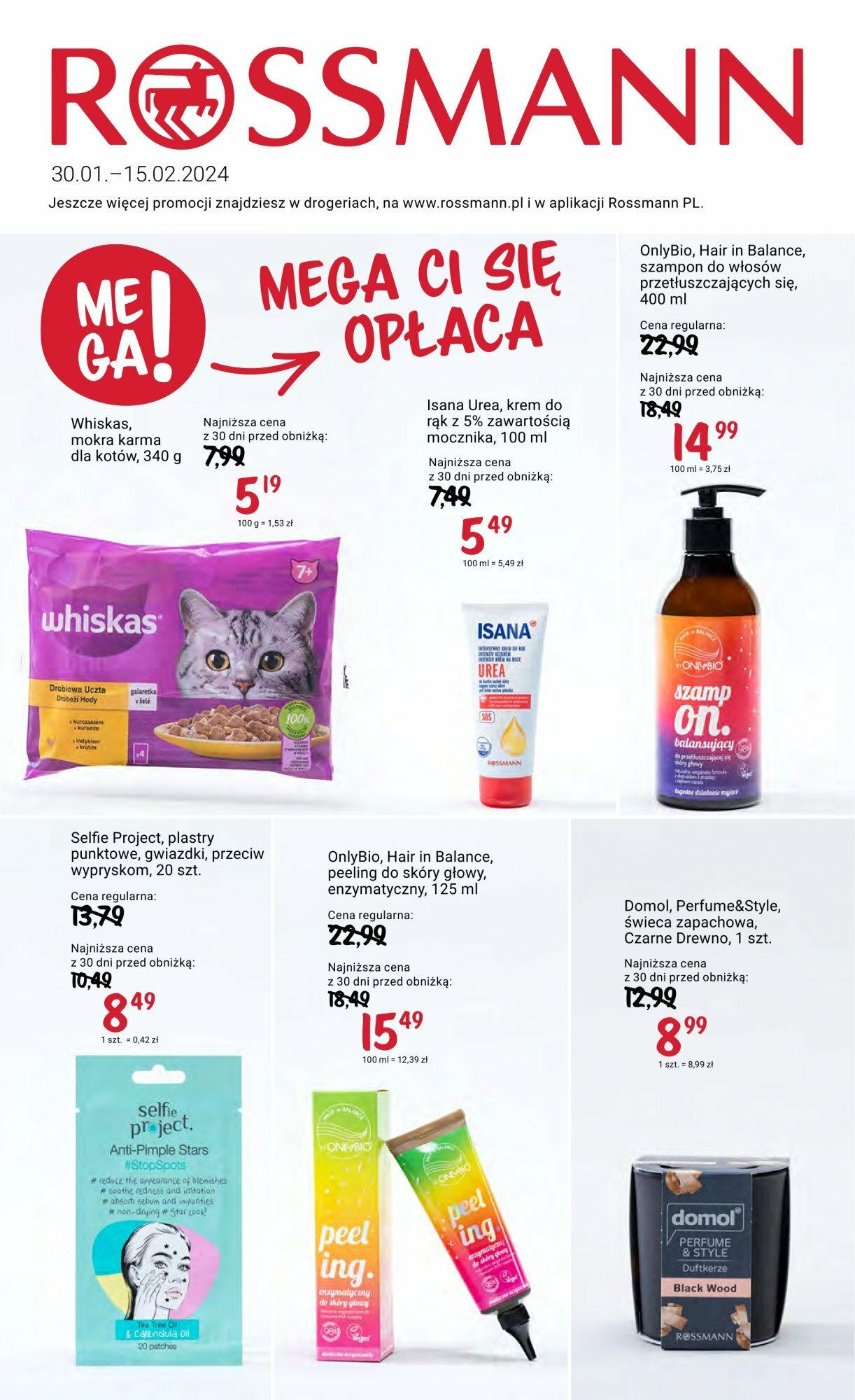 Rossmann gazetka ważna od 30.01.2024 do 15.02.2024 strona 1