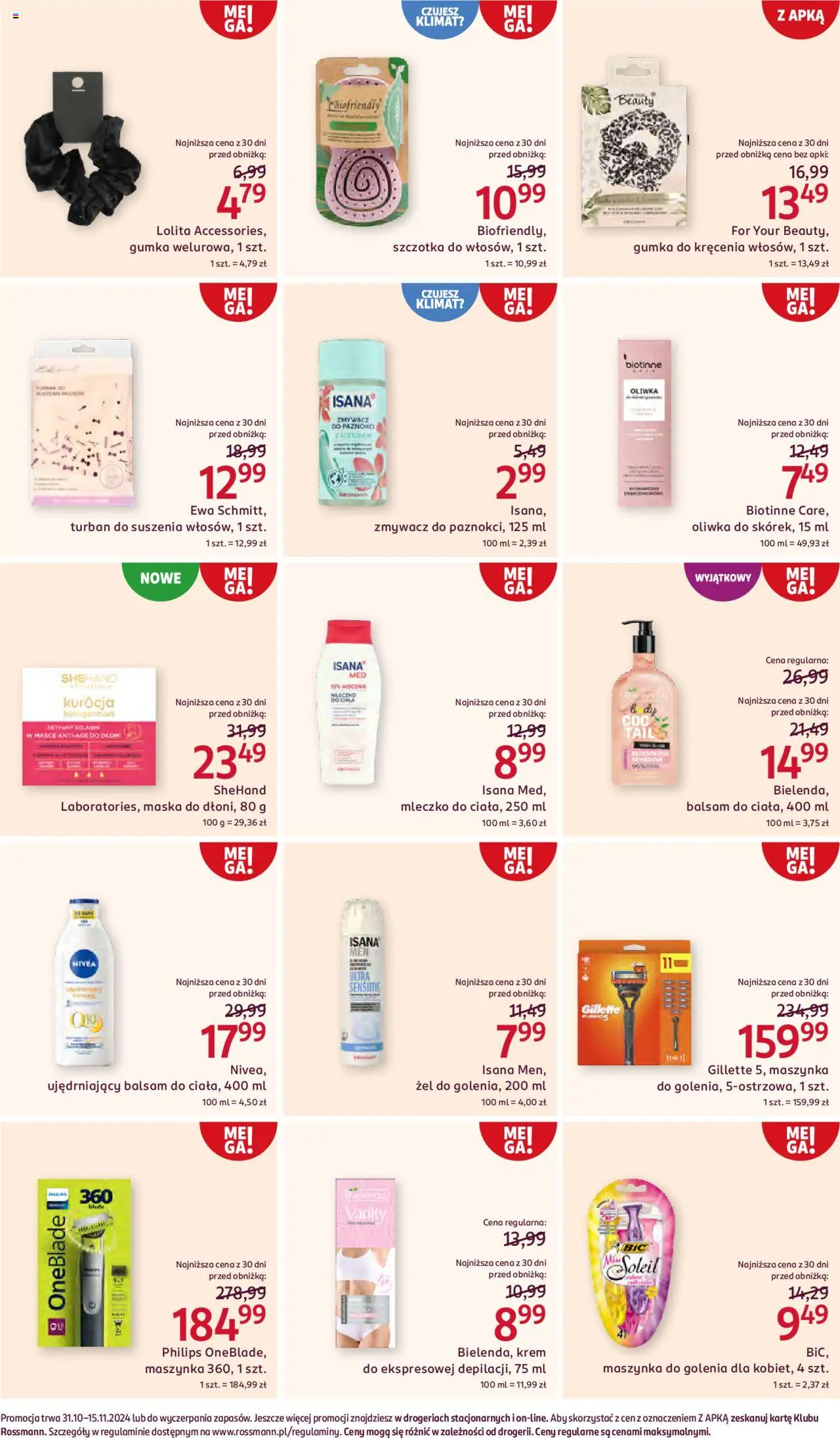 Rossmann gazetka ważna od 31.10.2024 do 15.11.2024 strona 9