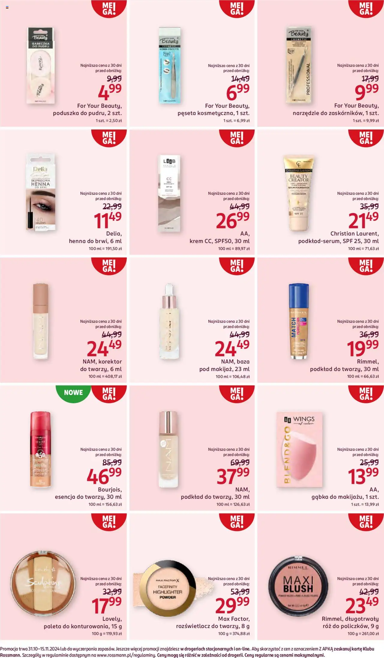 Rossmann gazetka ważna od 31.10.2024 do 15.11.2024 strona 10
